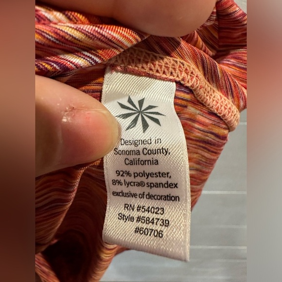 Athleta Space Run Dye Tank Top- size XL - Picture 4 of 6